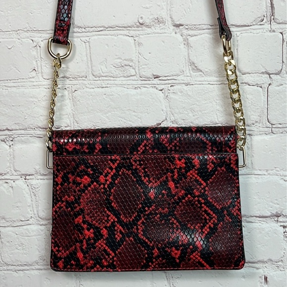 Topshop Selina Snake Print Crossbody Bag - Picture 6 of 13
